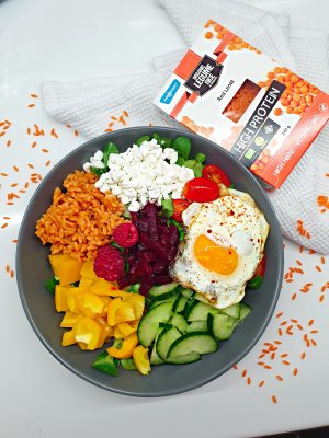 Recept: BuddhaBowl s organickou proteínovou ryžou