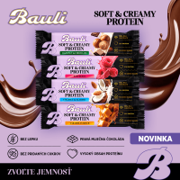 Objavte novinku Bauli Soft&Creamy Protein Bars