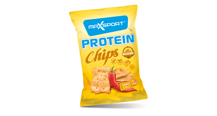 Max Sport Proteín Chipsy Sweet - Chilli 45 g