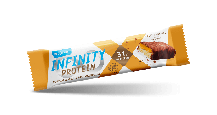 Max Sport Infinity Protein Slaný karamel a Arašidy 55 g