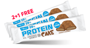 Protein Cake Kakao a Kokos MultiPack 2+1 Zadarmo