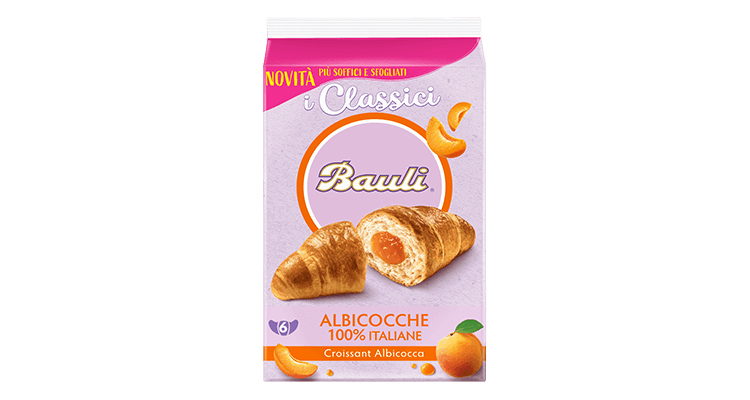 E-shop Bauli Croissant Marhuľový - Multipack 6 ks 300 (6x50 g) g